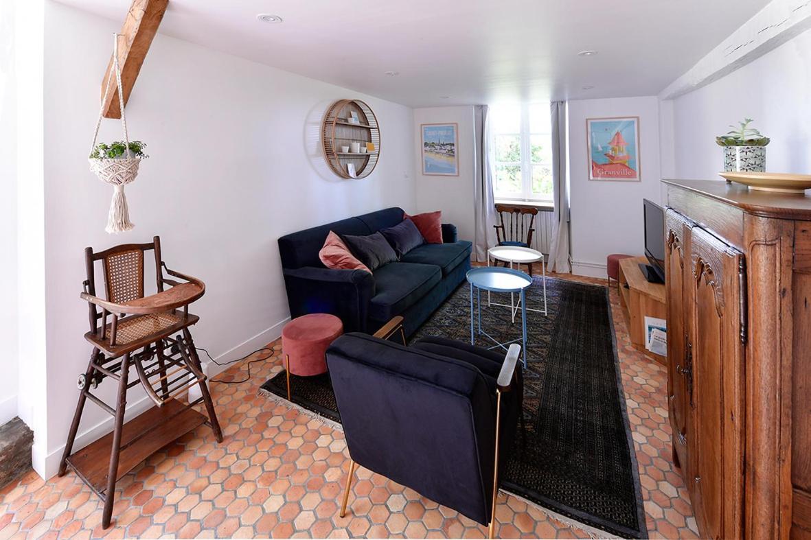 Le Logis K, Le Charme Au Coeur De Saint Pair Apartment ภายนอก รูปภาพ